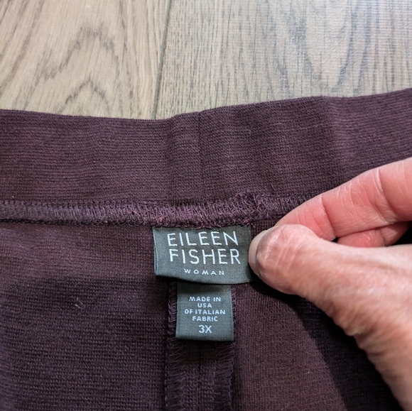 Eileen Fisher Wide-Leg Pants - Size 3X (matching cardigan available) - Picture 2 of 2